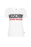 Póló | Regular Fit Moschino Underwear 	fehér	