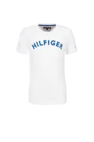 Big Logo T-shirt Tommy Hilfiger 	fehér	