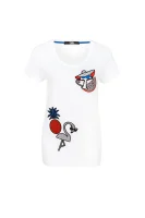 Tropical patches tee Karl Lagerfeld 	fehér	