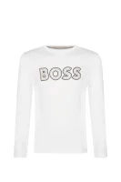 Longsleeve | Regular Fit BOSS Kidswear 	fehér	