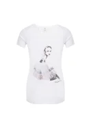 T-shirt Elisabetta Franchi 	fehér	