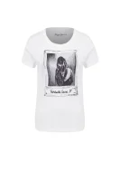 T-shirt Marisa Pepe Jeans London 	fehér	