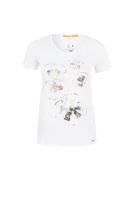 Tashirt T-shirt BOSS ORANGE 	fehér	