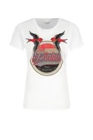 T-shirt Stereo| Regular Fit Pinko 	fehér	