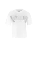 T-shirt Mix logo CALVIN KLEIN JEANS 	fehér	