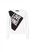 Sweatshirt Love Moschino 	fehér	