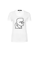 Karl Lightning Bolt T-shirt Karl Lagerfeld 	fehér	