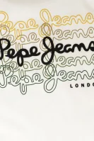 Póló | Regular Fit Pepe Jeans London 	fehér	